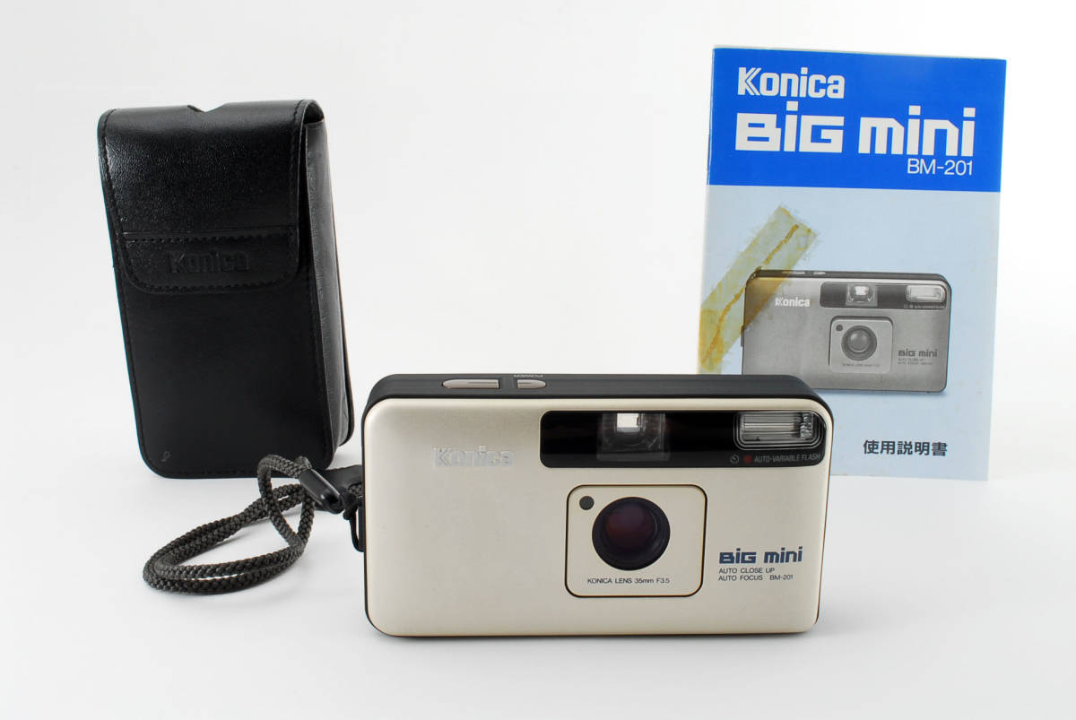 ◇美品◇ Konica コニカ BiG mini BM-201 35mm F3.5 コンパクト