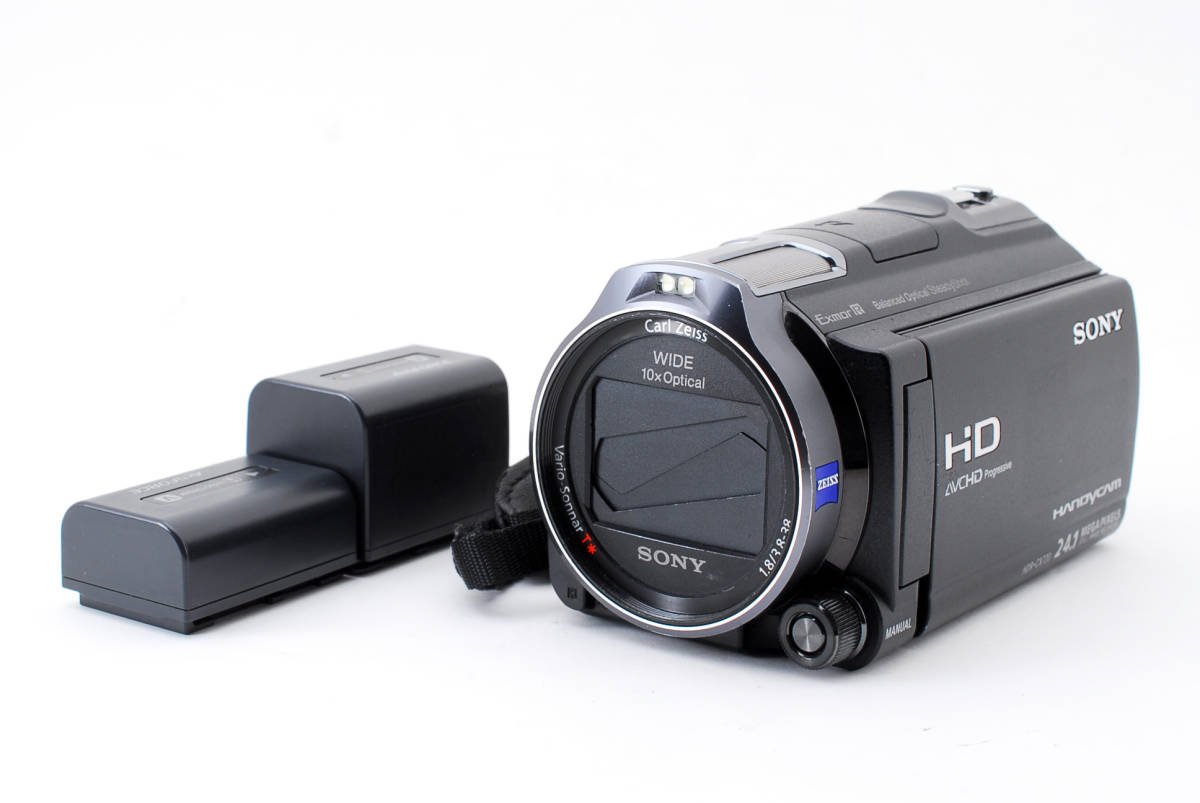 ヤフオク! - SONY ソニー HDR-CX720V バッテリー2個付き...