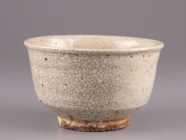 古美術 朝鮮古陶磁器 李朝 茶碗 時代物 極上品 初だし品 3377_画像2