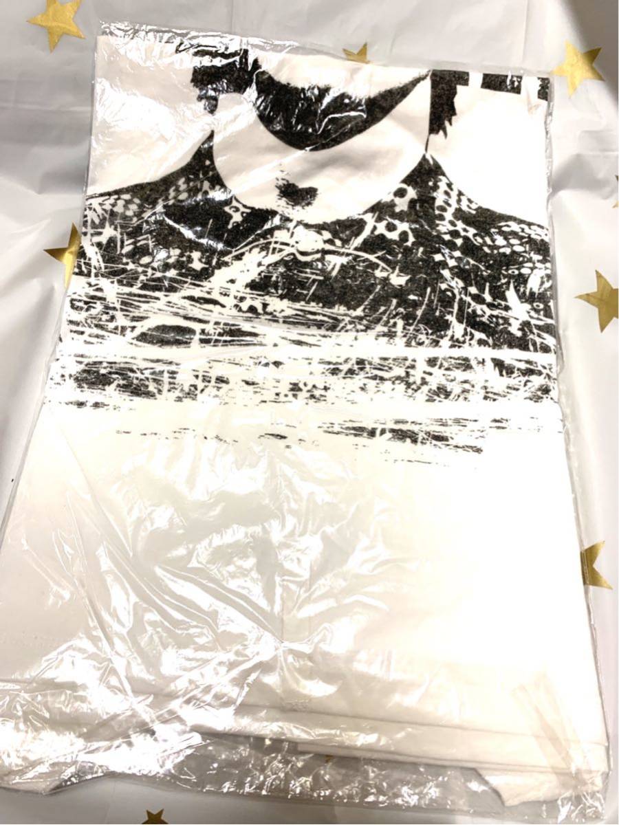  три . большой . товары футболка t рубашка L размер свободно размер белый LIVE DAICHI Япония певец Dan sa-JPOP