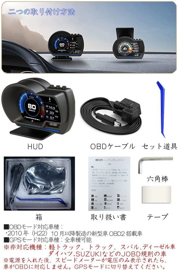 1 jpy head up display speed meter OBD2+GPS mode tachometer breakdown diagnosis ECU. data . reading taking . warning with function next day shipping 