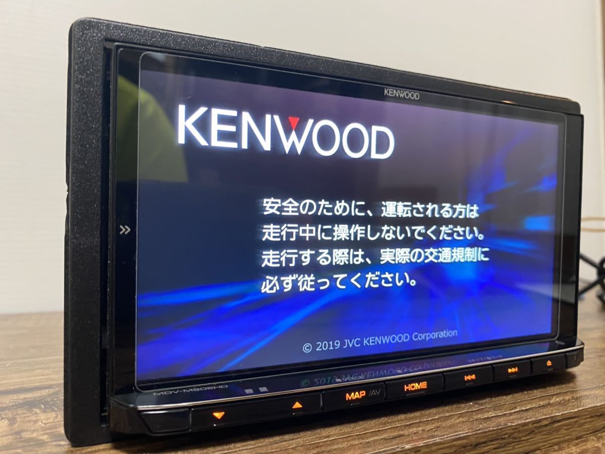 作動確認済 KENWOOD MDV-M906HD 7インチ ハイビジョン 彩速 ナビ 