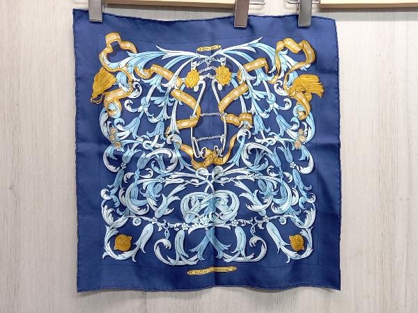 SALE/75%OFF】 HERMES エルメス カレ45 スカーフ 馬具 レッド 赤