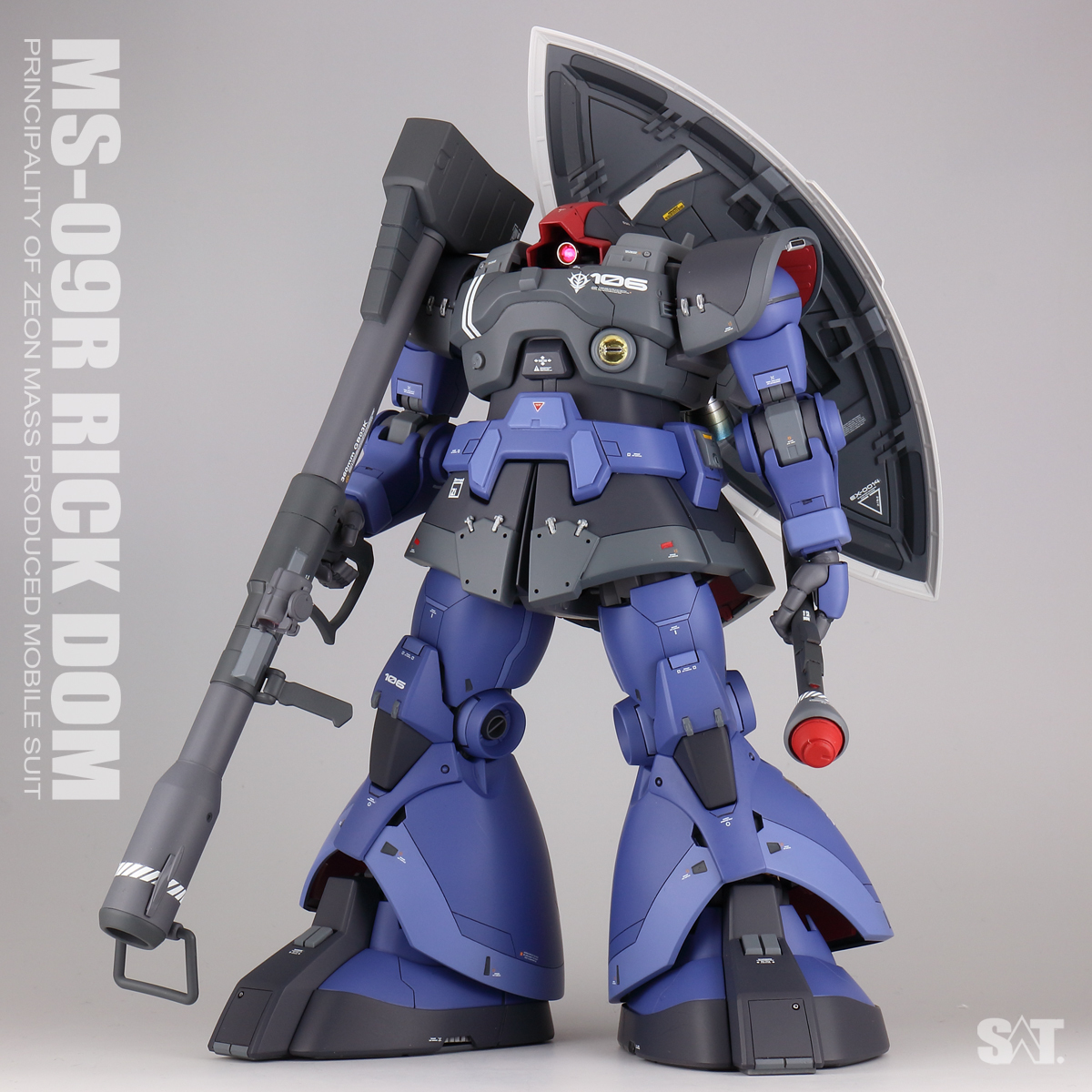 Yahoo!オークション - MG 1/100 リック・ドム (塗装済み完成品) Yahoo!オークション - MG 1/100 リック・ドム (塗装済み完成品)