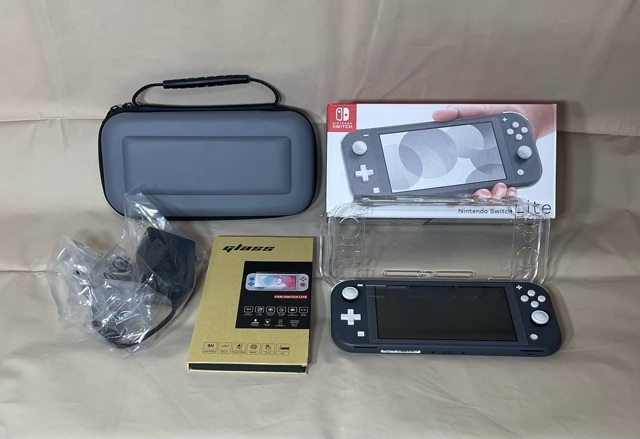 Nintendo Switch Lite GRAY 任天堂 スイッチ ライト グレー セット www
