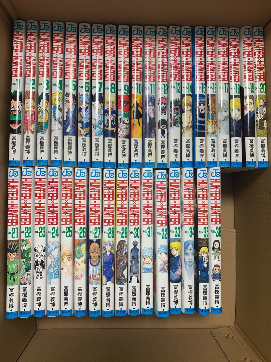 Paypayフリマ Hunter Hunter 1 36 最新刊 全巻セット Paypayフリマ Hunter Hunter 1 36 最新刊 全巻セット