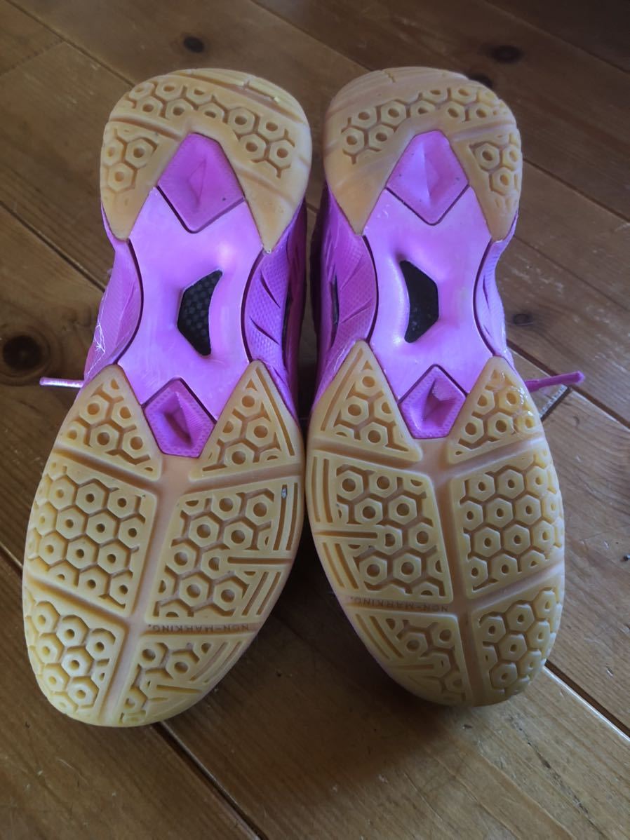 YONEX Yonex shoes pink bato Minton shoes 22cm