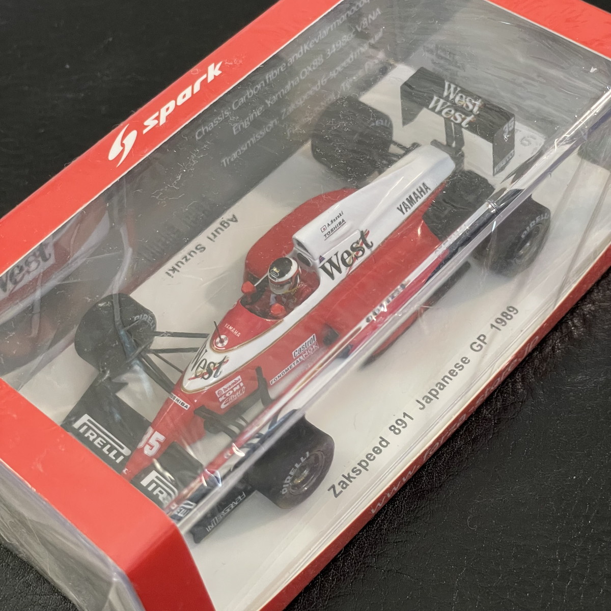 1/43 ザクスピード ヤマハ / Zakspeed 891 #35 日本GP F1 1989 1/43 ザクスピード ヤマハ / Zakspeed 891 #35 日本GP F1 1989