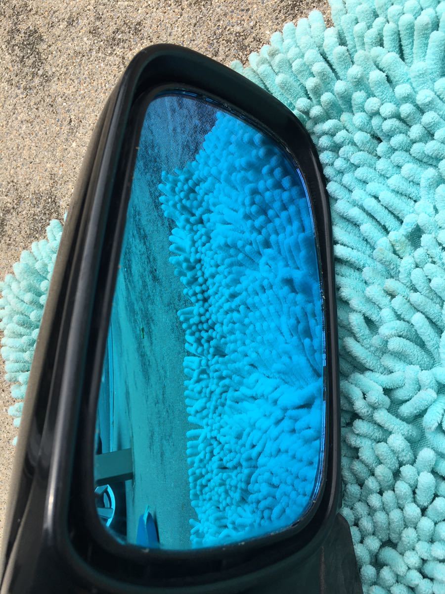  Subaru Forester (SG5B) Cross sport door mirror left right set used operation excellent black topaz mica (18L) blue mirror attaching 