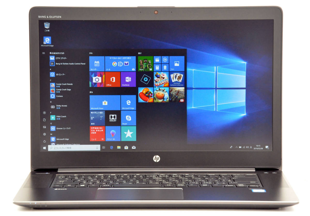 新作からSALEアイテム等お得な商品満載 HP ZBook Studio G3 Corei7-6700HQ / メモリ 16GB / SSD512GB ZTurbo / Quadro M1000M / フルHD / 無線 / Win10Pro64 15インチ～