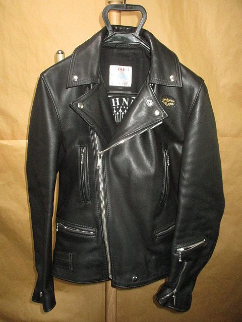 ヒステリックグラマー　×　ルイスレザー　ラモーンズ　Lewis Leathers　HYSTERIC GLAMOUR　RAMONES　ライトニング　レザー　ライダース S_画像1