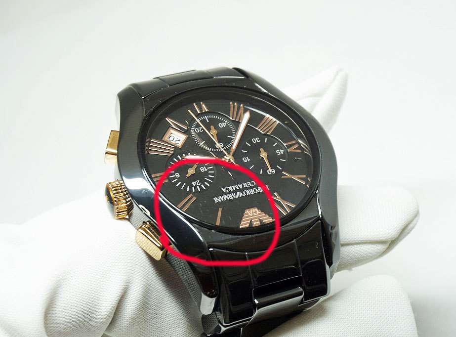 腕時計 クロノグラフ エンポリオアルマーニ セラミカ - 通販 - www