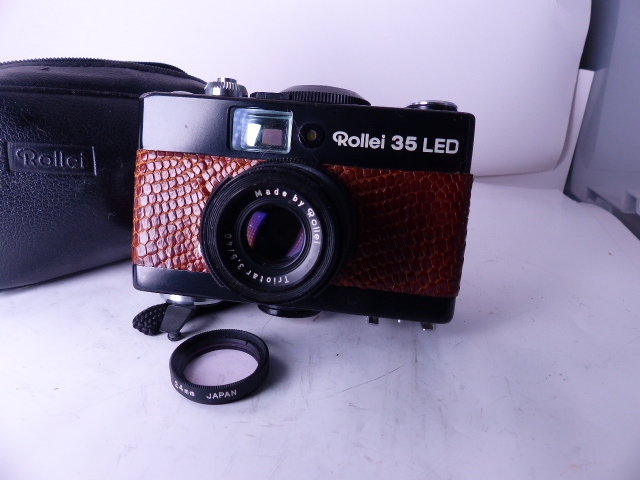 上品な ROLLEI 35LED ケース付 F3.5 40㎜ ローライ - fishtowndistrict.com