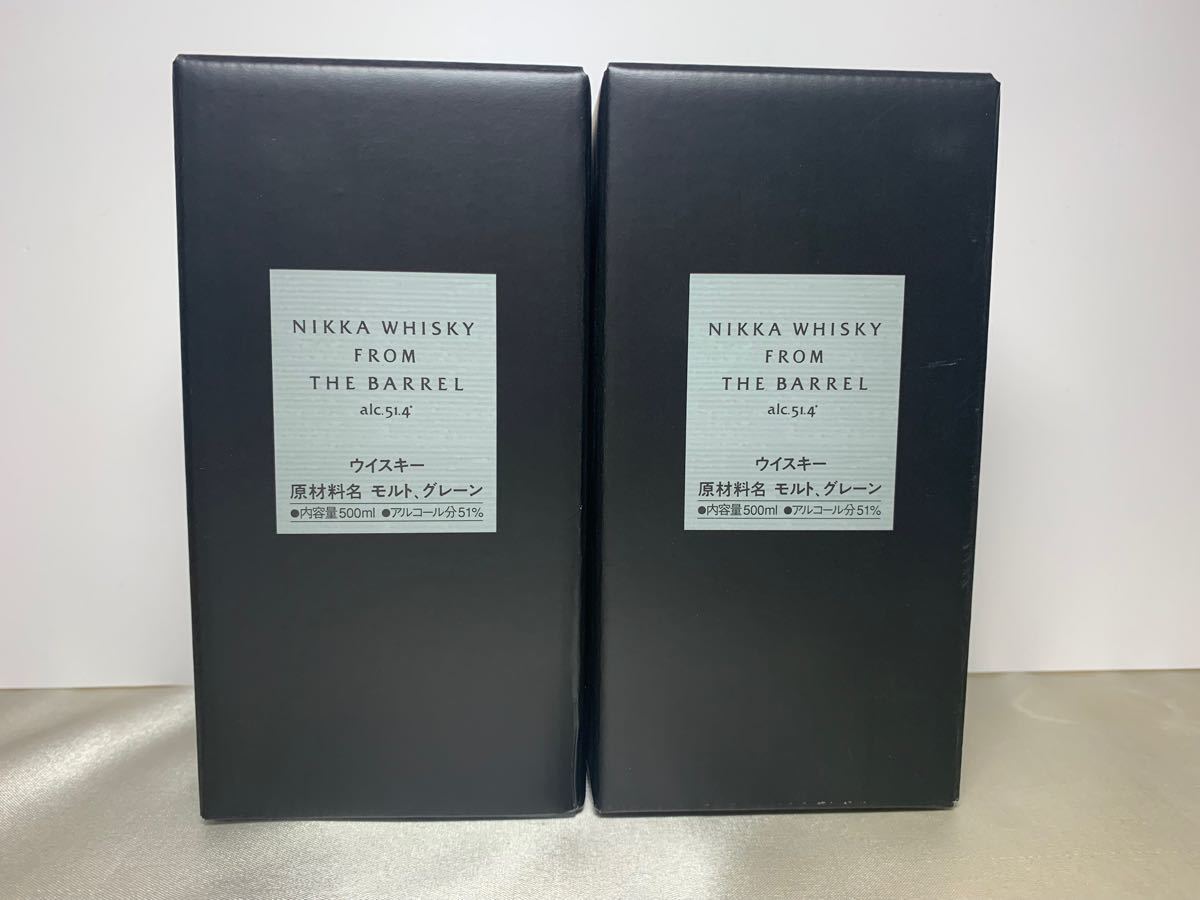 10月以降値上げ対象商品】 ニッカ フロムザバレル 箱付き2本 10月以降値上げ対象商品】 ニッカ フロムザバレル 箱付き2本