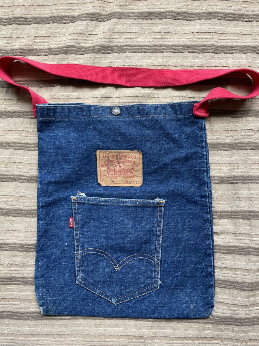 ライトニングボルト vintage 70〜年代 リーバイス デニム ショルダー