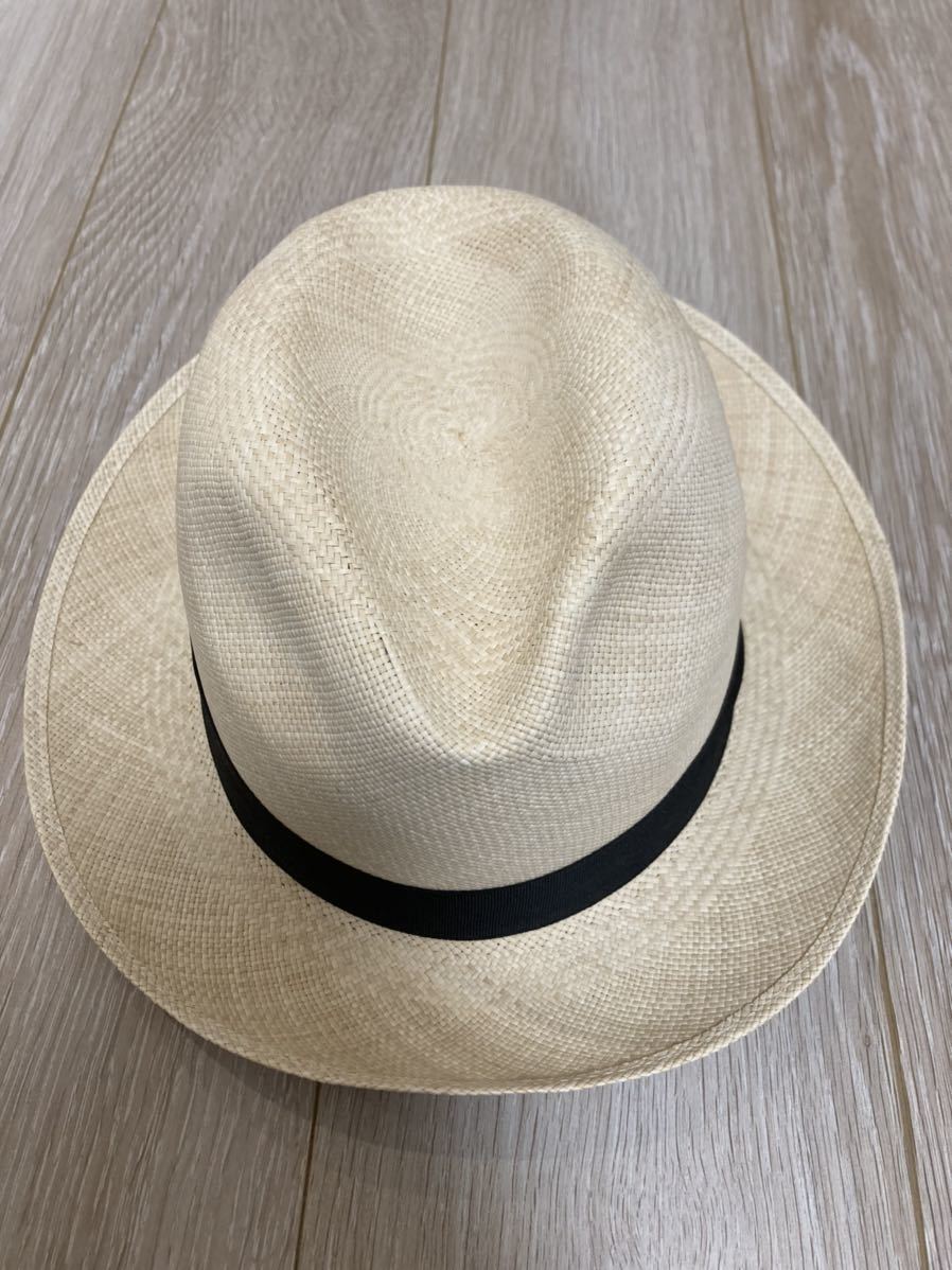 Lock&Co.Hatters ロック&コー ハッターズ L 59 パナマ 中折れ帽