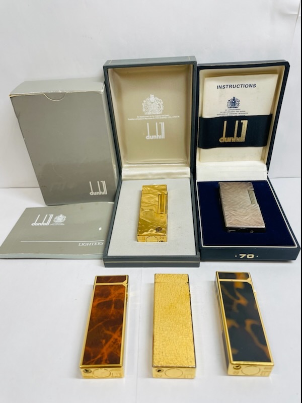 C-8M 【1円スタート】 DUNHILL ダンヒル ローラー ガスライター 箱入2
