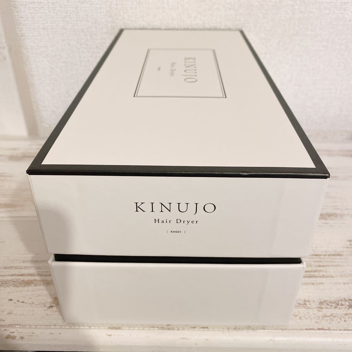 12160円 高級素材使用ブランド KINUJO ヘアードライヤー ホワイト KH001