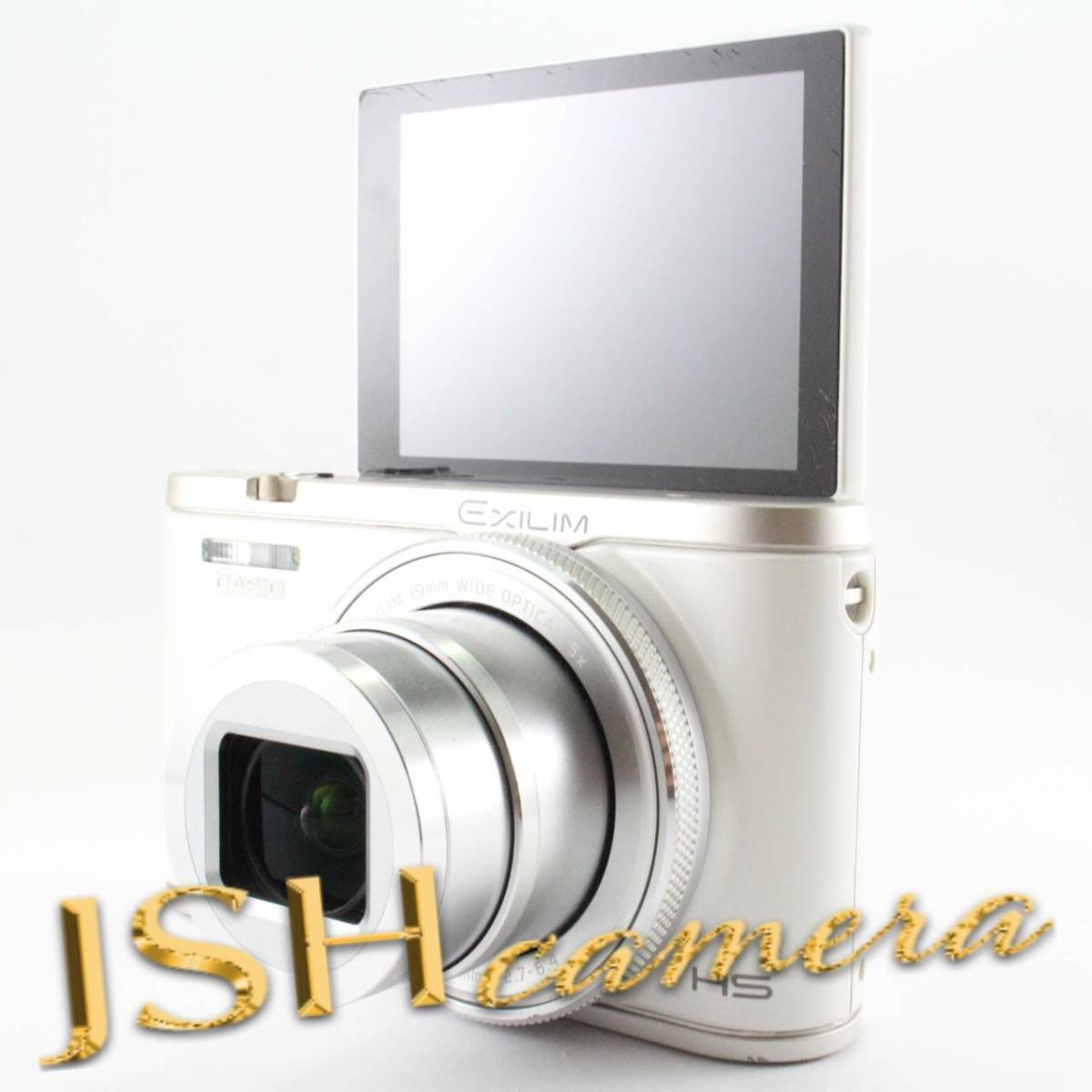 CASIO デジタルカメラ EXILIM EX-ZR4000WE 超広角19mm アニメーション動画を作れる「ワイドビューフォト」 EXZR4000  ホワイト