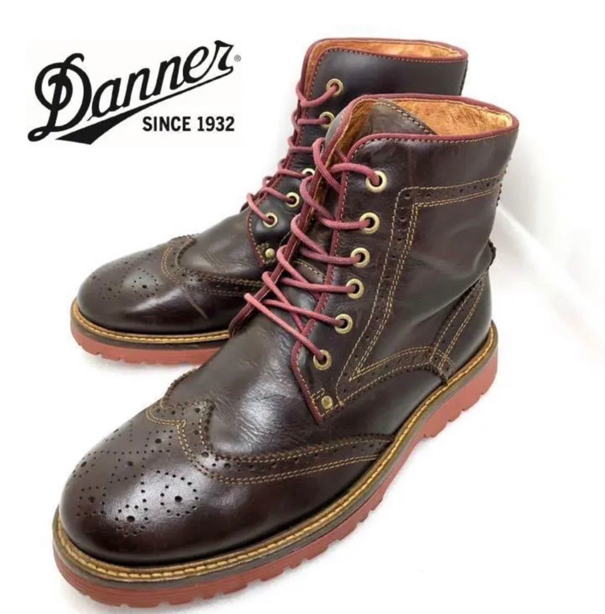 Danner ダナー ワークブーツ 6ホール レースアップ D0021 ブラウン 本