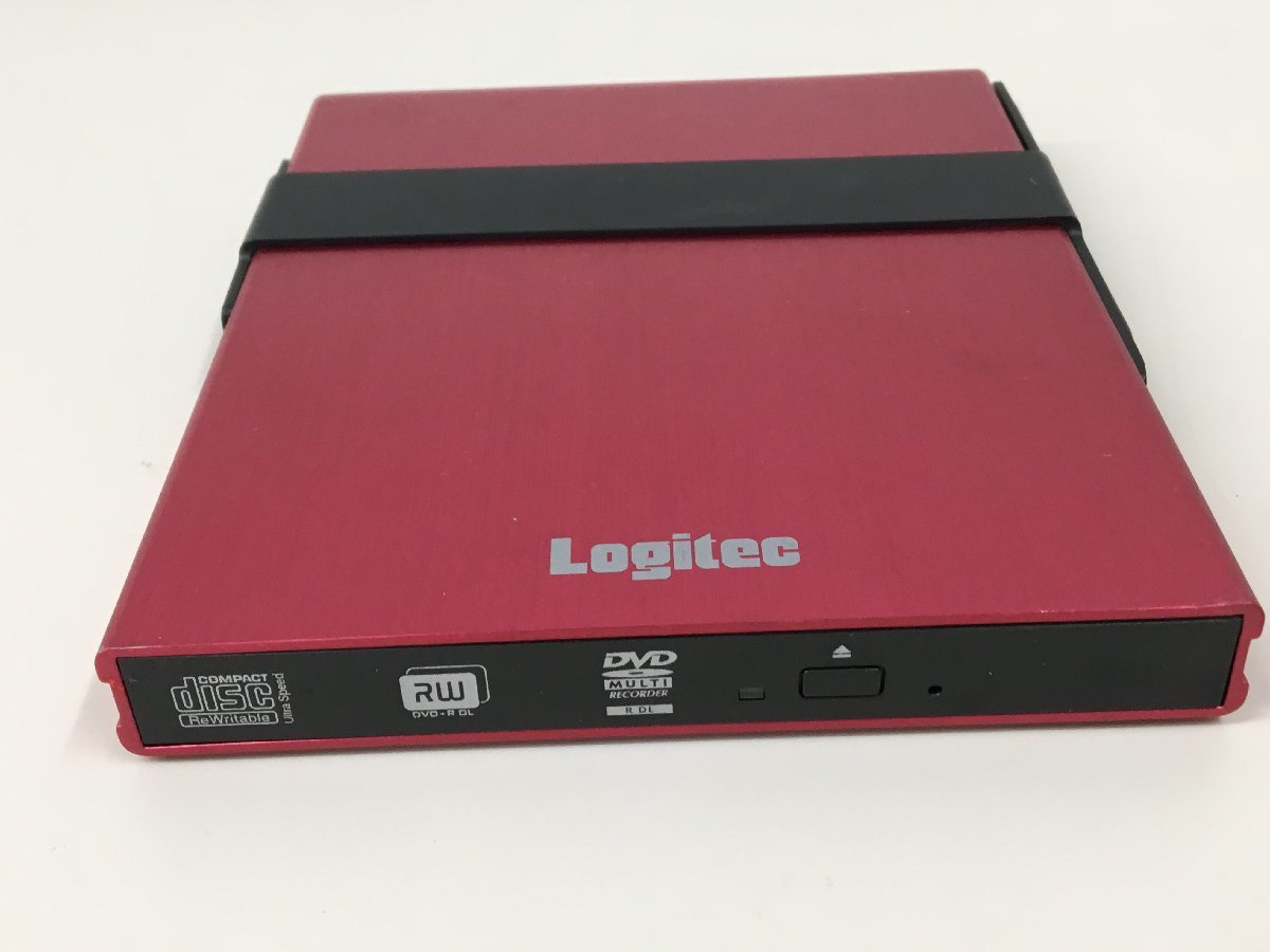 Logitec モバイルDVD LDR-PME8U2LRD 中古動作品 (管:2A2-M7)_画像3
