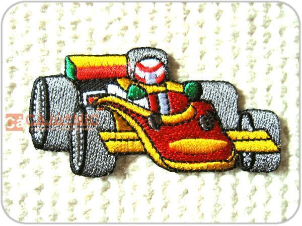 刺繍ワッペン/F1CAR.YE/自動車/フォーミュラ1_画像2