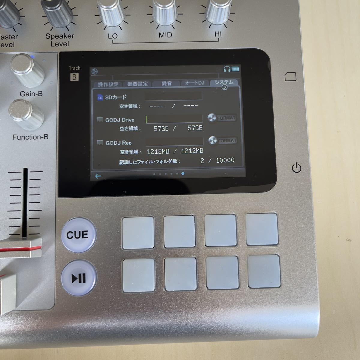 正規取扱店 GODJ Plus シルバー JD Sound ケース付き sushitai.com.mx
