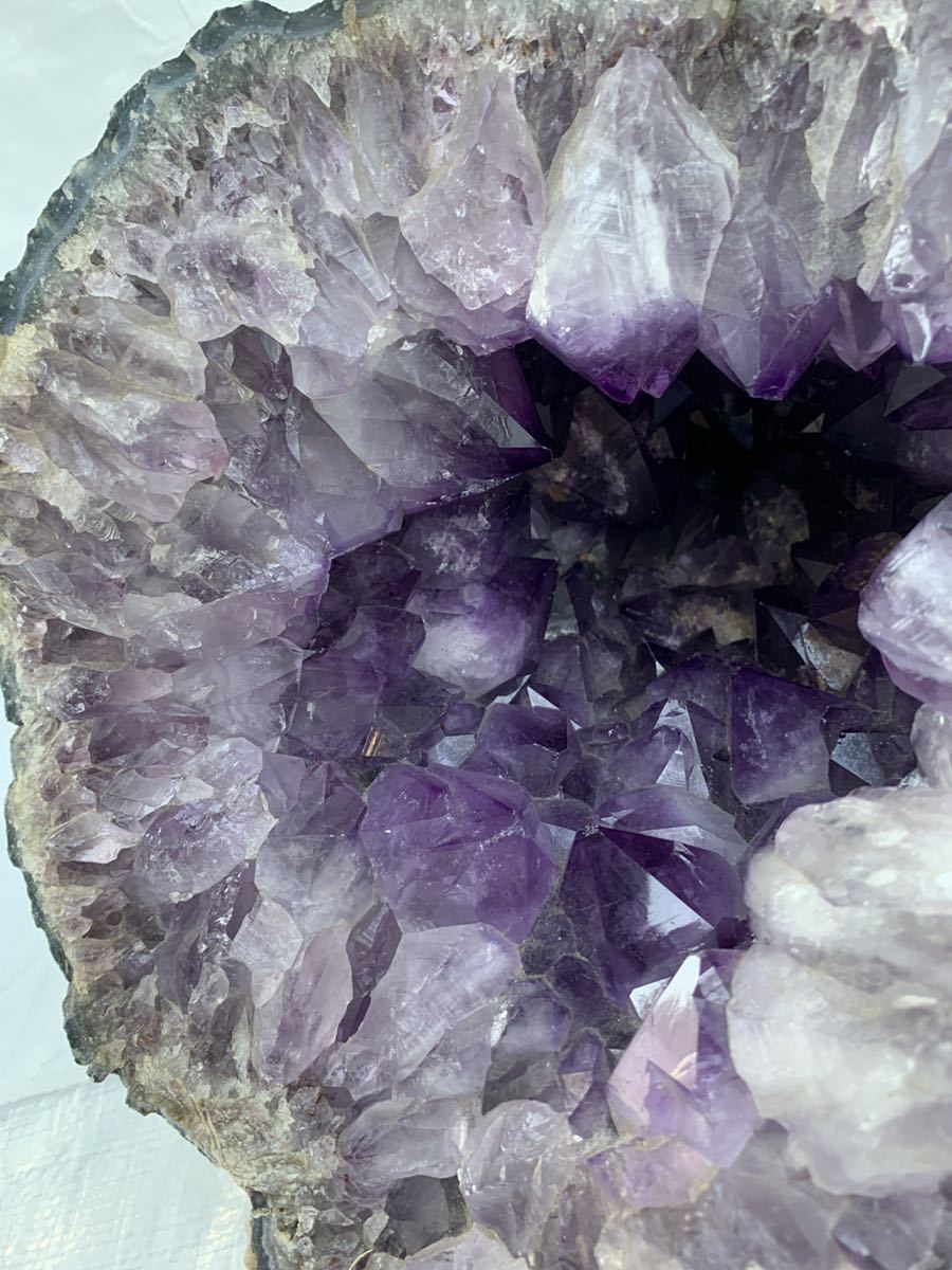 ウルグアイ産 アメジストの晶洞 ジオード 約14.7㎏ アメジスト 石 