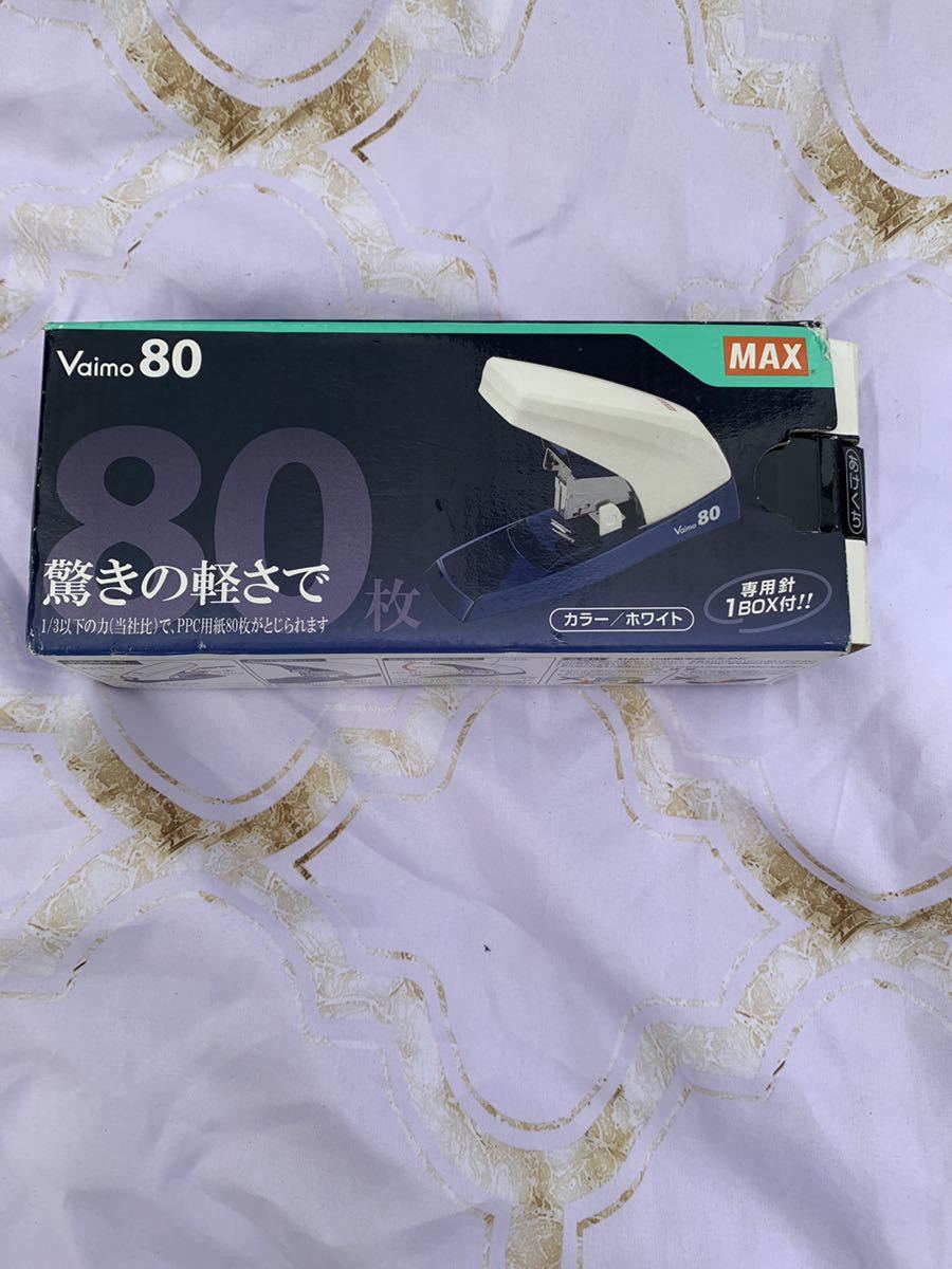 レア 当時物 MAX マックス ホッチキス バイモ80 Vaimo80 ホチキス 80枚綴じ HD-11UFL Vaimo ホワイト(オフィス用品一般)｜売買されたオークション情報、yahooの商品情報をアーカイブ公開  - オークファン（aucfan.com）