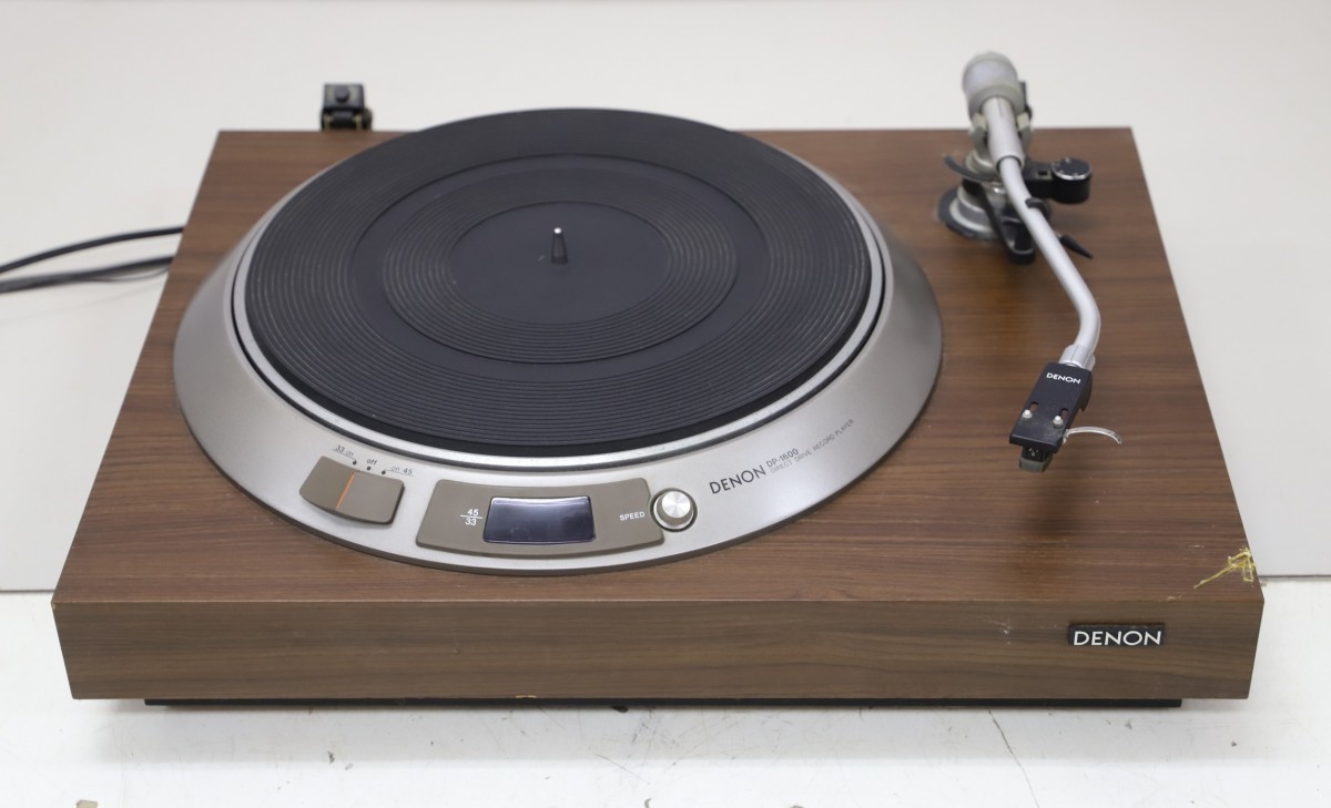 DENON デノン DP-1600 レコードプレーヤー ターンテーブル DENON