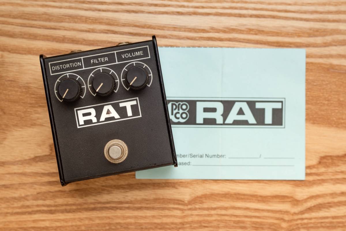 PROCO RAT2 Made in USA 92年製 LM308N デストーション ラット2 PROCO RAT2 Made in USA 92年製 LM308N デストーション ラット2