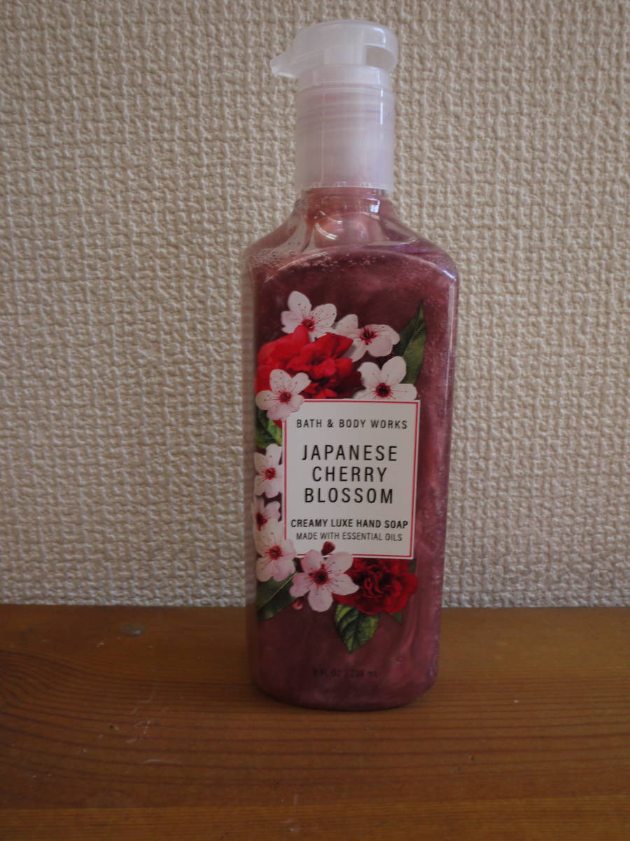 NY/新/即☆Bath&Body Works/バス＆ボディーワークス☆ Japanese Cherry Blossom/ジャパニーズチェリーブロッサム ハンドソープ 236ml_画像1