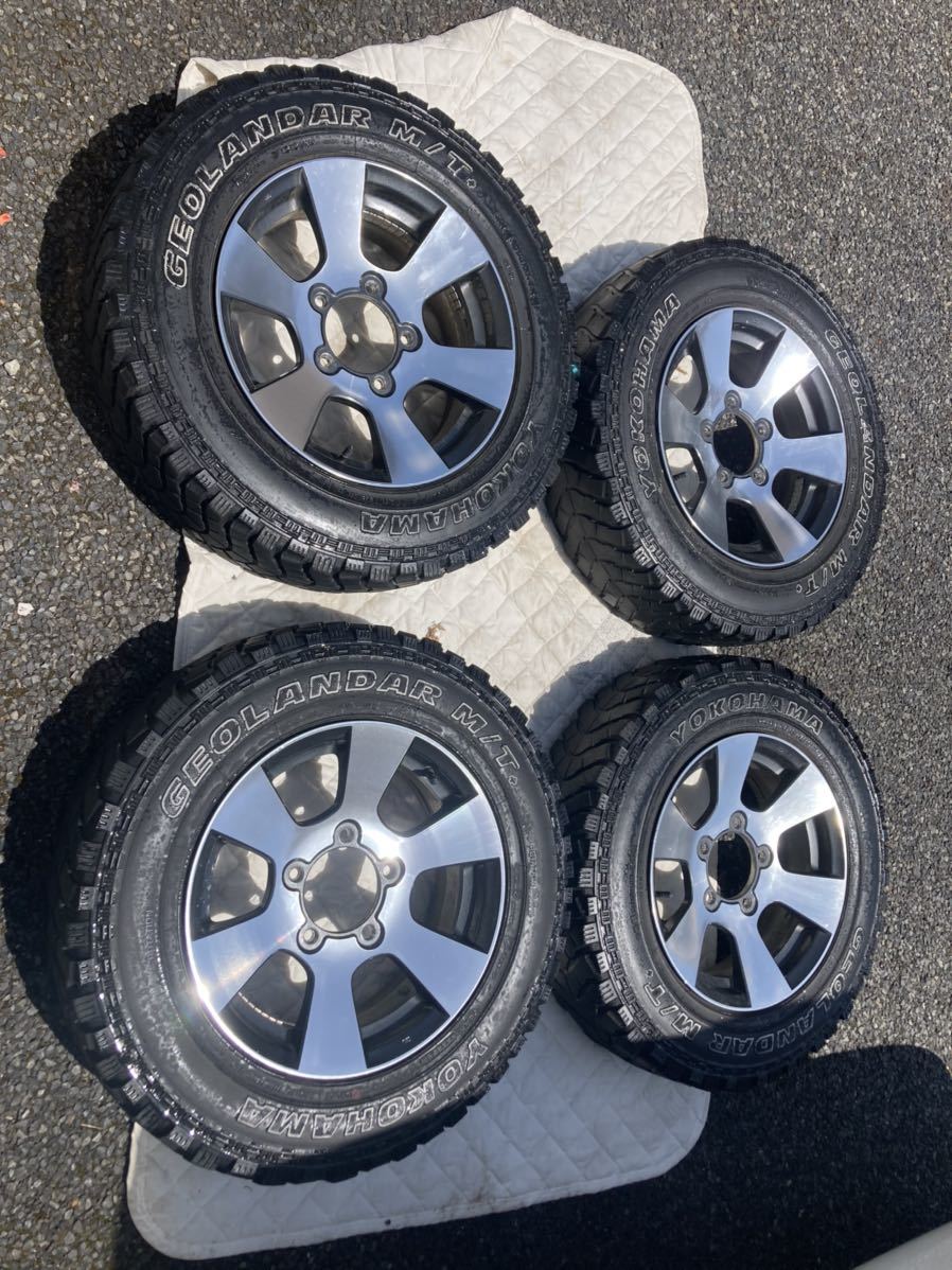 美品ジムニー 純正 enkei 185/85r16 MT ジオランダー bpbd.kendalkab.go.id