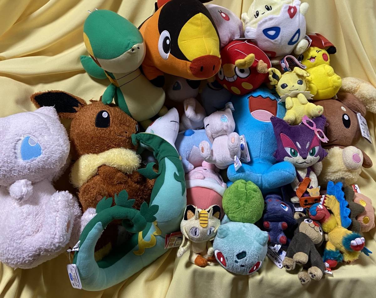 ポケモン ぬいぐるみ 色々『トゲピー』『ツタージャ』『ミミロル
