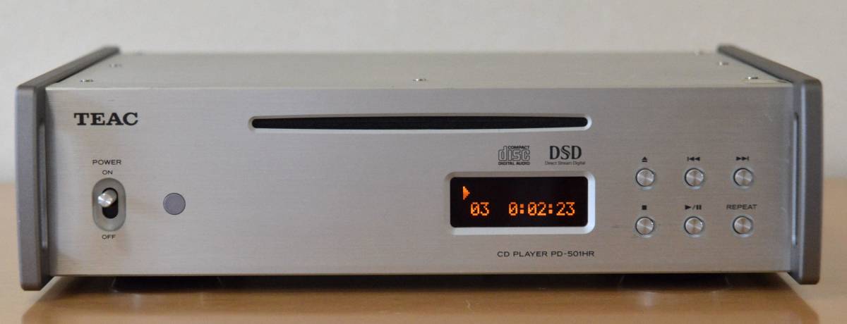 TEAC PD-501HR CDプレーヤー 動作確認 リモコン付 送料無料 追跡 TEAC PD-501HR CDプレーヤー 動作確認 リモコン付 送料無料 追跡