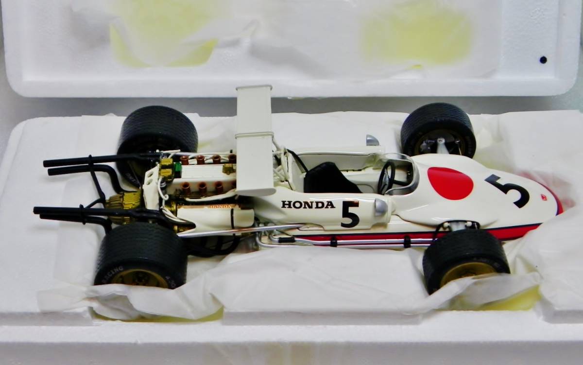エブロ 1/20 1968 ホンダ RA302 F1 #5 東京モーターショー 仕様 エブロ 1/20 1968 ホンダ RA302 F1 #5 東京モーターショー 仕様