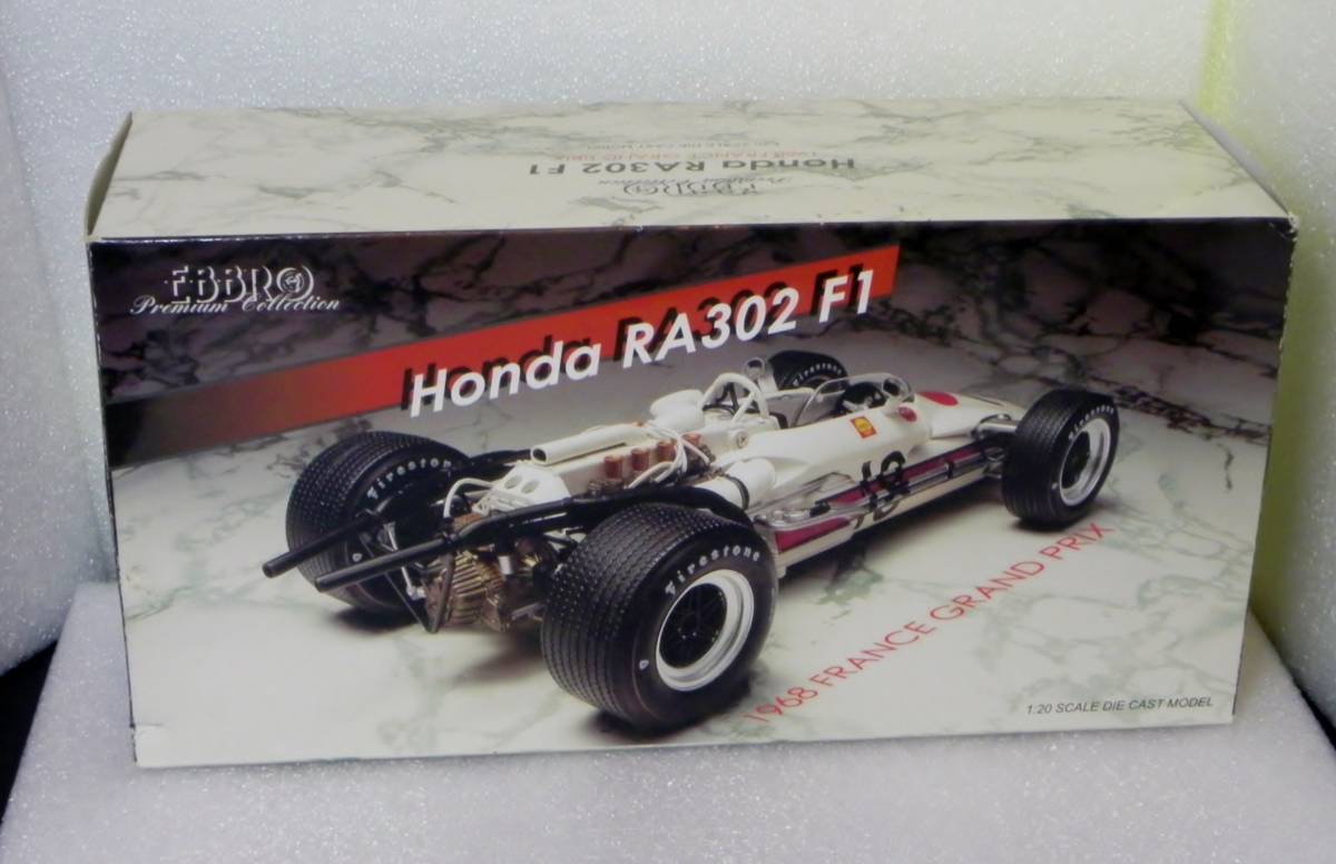 エブロ 1/20 1968 ホンダ RA302 F1 #18 フレンチGP仕様 ミニカー エブロ 1/20 1968 ホンダ RA302 F1 #18 フレンチGP仕様 ミニカー