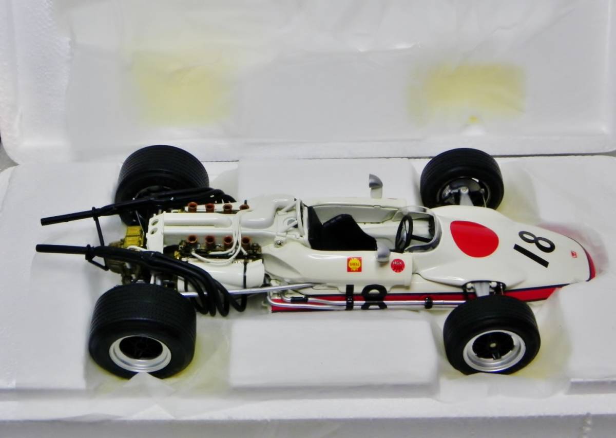 エブロ 1/20 1968 ホンダ RA302 F1 #18 フレンチGP仕様 ミニカー エブロ 1/20 1968 ホンダ RA302 F1 #18 フレンチGP仕様 ミニカー