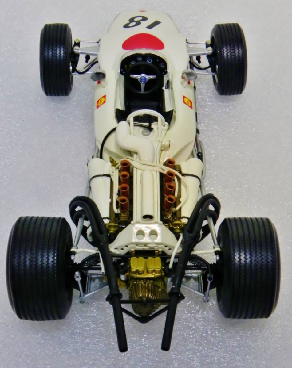 エブロ 1/20 1968 ホンダ RA302 F1 #18 フレンチGP仕様 ミニカー エブロ 1/20 1968 ホンダ RA302 F1 #18 フレンチGP仕様 ミニカー