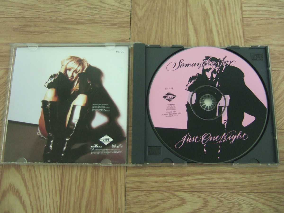 【CD】サマンサ・フォックス SAMANTHA FOX / JUST ONE NIGHT [Made in USA]_画像3