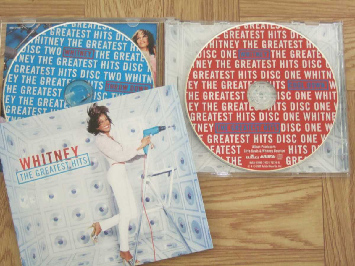 【CD2枚組】ホイットニー・ヒューストン WHITNEY HOUSTON / ザ・グレイテスト・ヒッツ　国内盤　　　　　　　　　　　　　　　　　　　