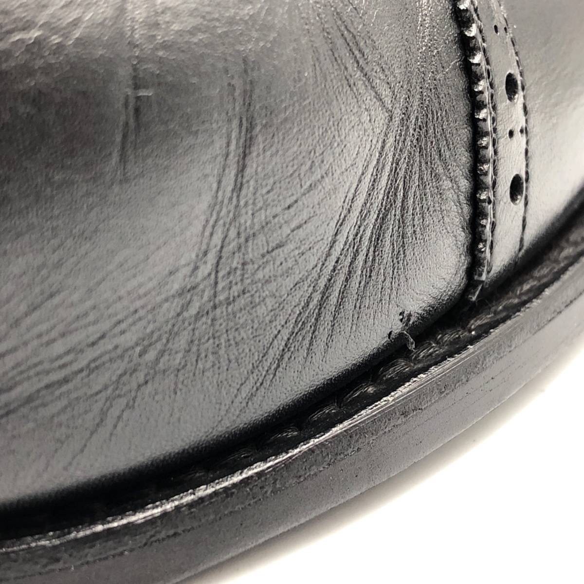 即決 SCOTCH GRAIN スコッチグレイン 26cm OP-0678 メンズ レザーシューズ ストレートチップ 黒 ブラック 革靴 皮靴 ビジネスシューズ