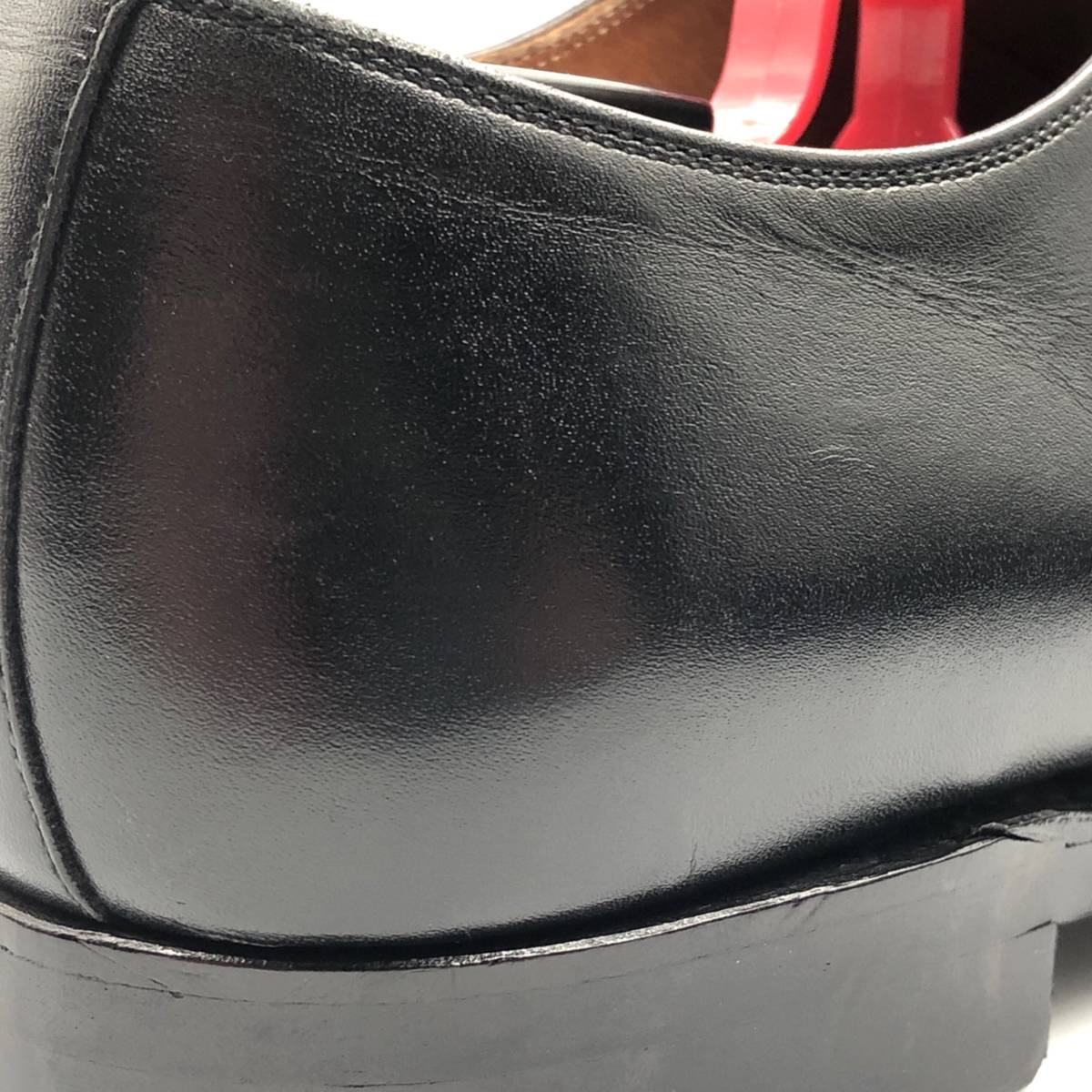 即決 SCOTCH GRAIN スコッチグレイン 26cm OP-0678 メンズ レザーシューズ ストレートチップ 黒 ブラック 革靴 皮靴 ビジネスシューズ