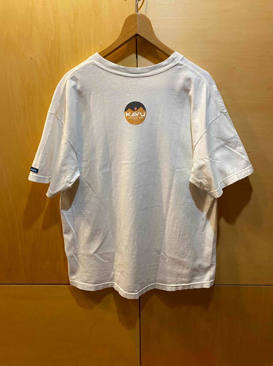 古着 KAVU USA カブー メンズ 半袖 Tシャツ アウトドア M ビンテージ_画像3