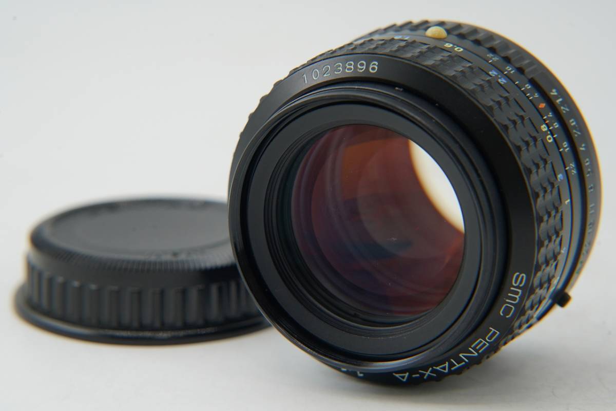 【 美品 】 ペンタックス SMC PENTAX-A f1.4 50mm Kマウント　 ＭＦ　レンズ #4021_画像1