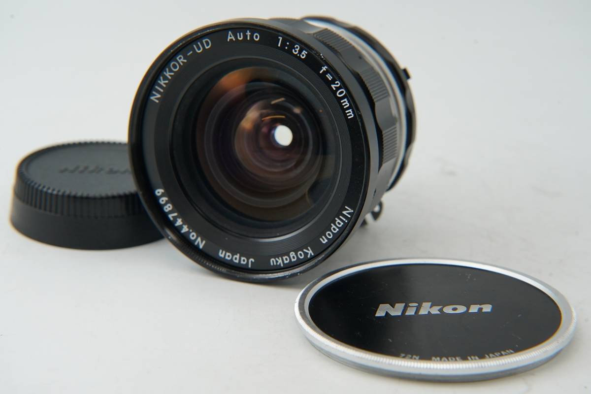 良品 】 ニコン NIKON Ai改 NIKKOR-UD Auto f3.5 20mm Nippon kogaku