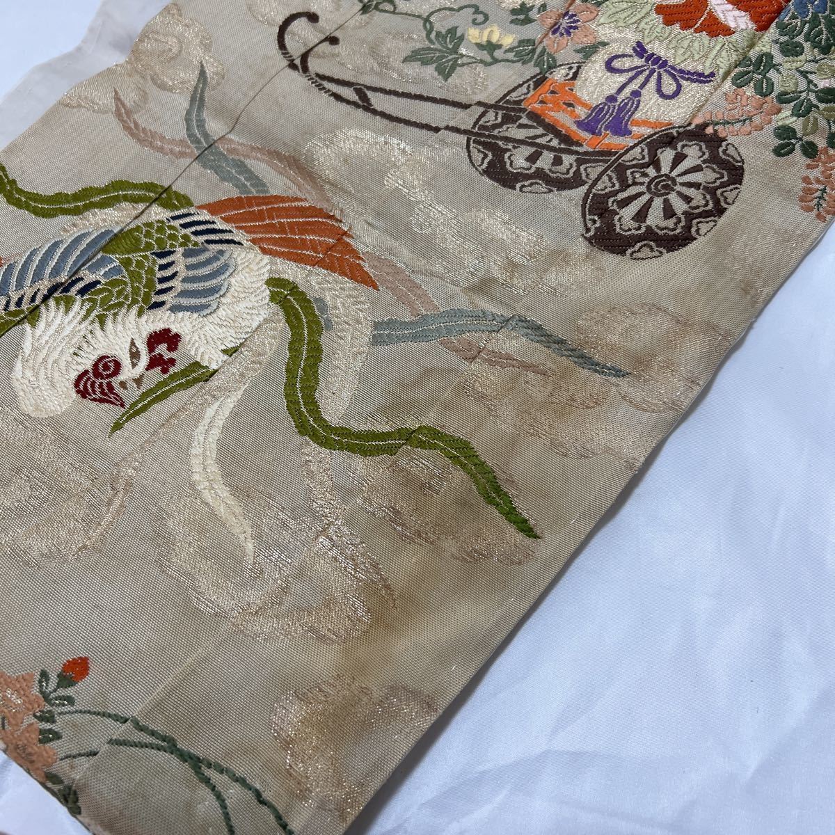 金襴七条袈裟】【衲衣】夏用 修多羅 正絹 鳳凰 法要 葬儀 仏具 金襴七条袈裟】【衲衣】夏用 修多羅 正絹 鳳凰 法要 葬儀 仏具
