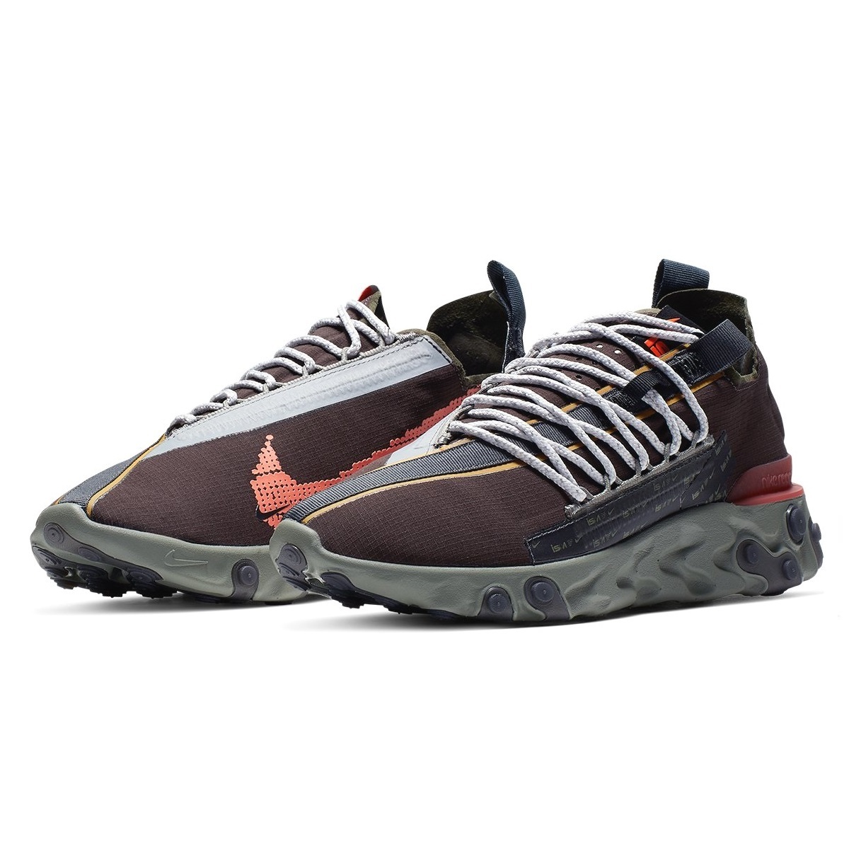 かわいい新作 ☆NIKE REACT WR ISPA 焦茶/オレンジ/濃灰緑/灰 28.5cm ナイキ リアクト WR ISPA AR8555-200 28.5cm かわいい新作 ☆NIKE REACT WR ISPA 焦茶/オレンジ/濃灰緑/灰 28.5cm ナイキ リアクト WR ISPA AR8555-200 28.5cm