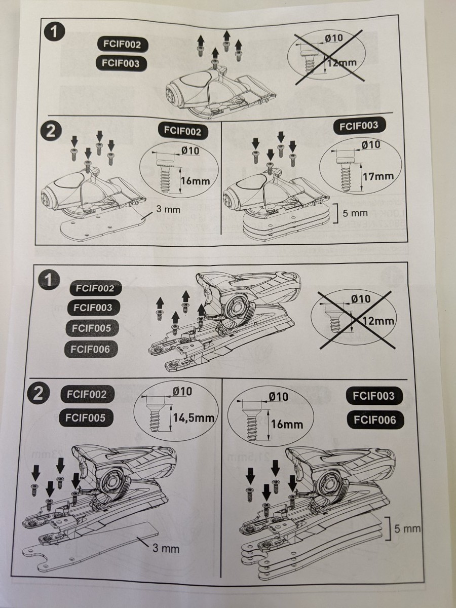 LOOK】選手用PX18/SPX15用 ロッカーレースブロック リフター LOOK】選手用PX18/SPX15用 ロッカーレースブロック リフター