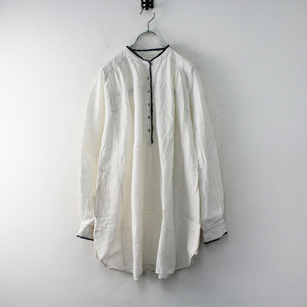 2020SS j.s.luxe Injiri インジリ FRILL COLLAR SHIRT フリルカラーシャツ XL/ホワイト【2400012790742】